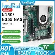 N150 Motherboard 6xSATA3.0 1xSO-DIMM DDR5 4800MHz 10G+2.5G LAN Mini ITX Mainboard