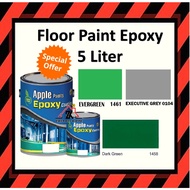 Epoxy Floor Paint Waterproofing Toilet Tiles Cement Paint Cat Lantai 5L