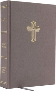 NRSV, Catholic Bible, Journal Edition, Cloth over Board, Gray, Comfort Print：Holy Bible