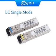 1Pair (2pcs) TX+RX Gigabit Fiber SFP Module 1000M LC 1.25G 1310nm/1550nm Single Mode A+B Fiber Modul