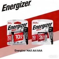 12PCS Energizer Max AA E91 AAA E92 Alkaline Battery 1.5V
