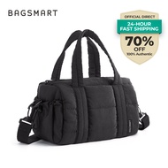 BAGSMART Various Duffel Crossbody Bag For Women Lightweight Mini Gym Compact Size Handbag Shoulder S