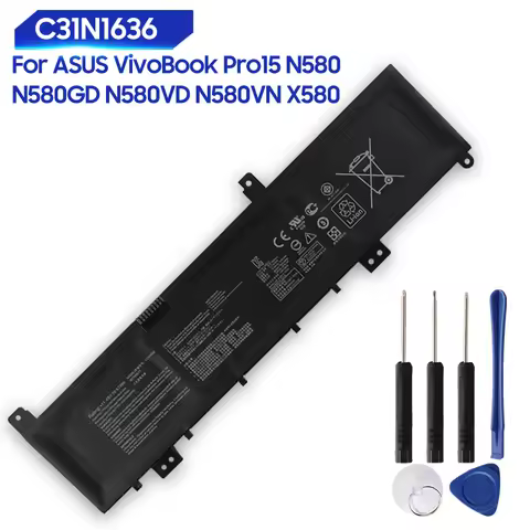 New Replacement Battery C31N1636 For ASUS VivoBook Pro15 N580 N580GD N580VD N580VN X580 X580GD NX580