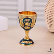 Vintage Chalice Wine Goblet Style Classic Metal Goblet for Housewarming Festive