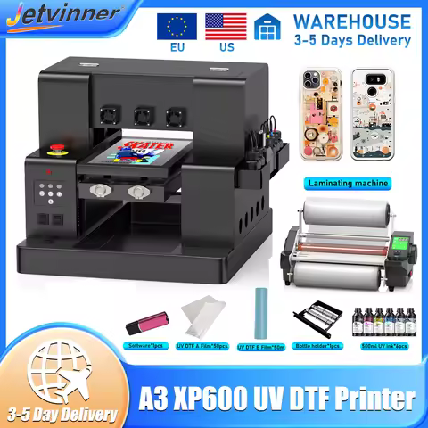 A3 UV Printer For Epson L805 XP600 A3 A4 UV Printer UV DTF Sticker Printer For Bottle Acrylic Pen Gl