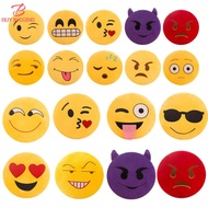 15 CM Soft Emoji สีเหลืองหมอนอิงทรงกลม Emoticon ตุ๊กตาตุ๊กตาหนานุ่มหมอนหน้ายิ้ม