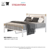 Tempat Tidur - Ranjang Besi - BED IMOLA Siantano