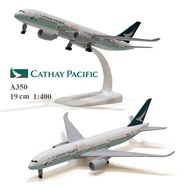 Diecast Cathay Pacific Airbus A350 19 cm 1:400 Airplane