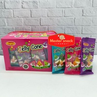 Jelly Cone Gummy Candy Gummy Candy Halal Sour Candy