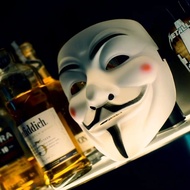 V for Vendetta Mask Topeng Mask Kids Prank Funny Toys Cosplay Halloween V Mask Anonymous Toys Hacker