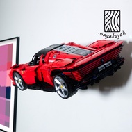 Offset Wall Mount for Lego Technic Ferrari Daytona SP3 42143 (Facing Left Or Right)