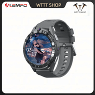 WTTT SHOP LEMFO LEM16 Smart Sports Watch Android 11 OS 4G+128G Memory Support Bluetooth, Heart Rate Monitoring 1.6'' 400*400px Full-touch Screen  2MP+8MP Dual Camera For Men Gift for Boys