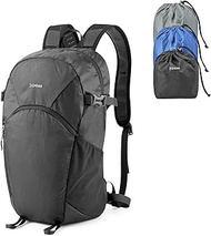 G4Free Hiking Backpack with Thickened Back Panel Packable 25L Lightweight Foldable Travel Daypack fo