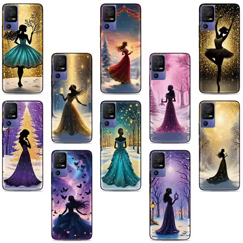 Princess Girl Cover For Asus Zenfone 10 9 8 Flip 5Z 4 L1 ROG Phone 2 3 5 6 7 Max Pro M2 M1 ZB633KL Z