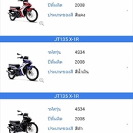 Coverset baru X1R siam .