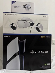 Ps5pro送兩隻正版購入數字遊戲GT7 ，黑色行動6 ，帳號唔改密碼，主機5000，VR2  1999 兩件都有一年保養，主機額外+90天保養，送減輕備用頭帶，送150度近視眼鏡，全套出，ps商店電