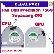 Fan DELL Precsion 7560 M7560 CN-01Y5D1 01Y5D1 1Y5D1 2AT30O0032C0 08RVMW 8RVMW GPU CPU