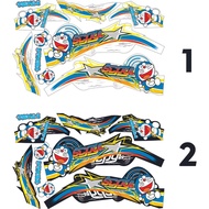 Doraemon Scoopy FI Sticker Variations - Thailook Babylooks Motai Motor Striping