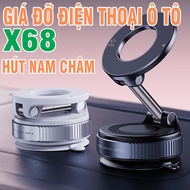 360 degree rotating magnetic vacuum car dashboard phone holder Model X68