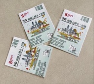 台灣無限上網卡 7 Days $50 一張
