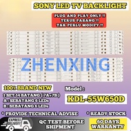 KDL-55W650D SONY 55 INCH LED TV BACKLIGHT ( LAMPU TV ) 55W650D 55" SONY LED BACKLIGHT