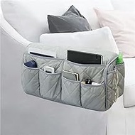 XGOPTS Anti Slip Armchair Caddy Sofa Armrest Organizer Couch TV Remote Storage Organizer Armchairs Table Storage Bag with Cup Holder Detachable Armrest Tray Space Saver Bag Sofa Tidy Armchairs Caddy