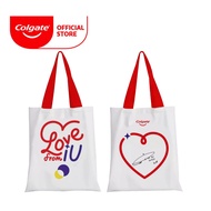 Limited Edition Colgate x IU Tote Bag - With IU Signature Merchandise Purple Totebag Canvas