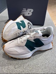 🛒全新New balance NB 327復古慢跑鞋 灰綠色 男女同款