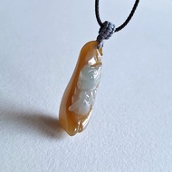 天然緬甸翡翠玉器 | 翡翠小精靈吊墜 | 玉墜玉器