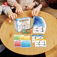 Sharprepublic Phonics Flash Cards Sight Words Fun Home School Supplies Letter Sound for Elementary K