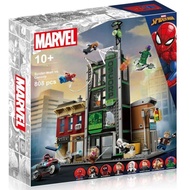 Compatible Superhero Spider-Man vs Austrian Group 76324 Boy Assembled Model Building Block Toy