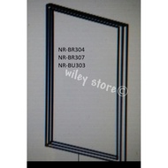 PANASONIC Refrigerator Original Gasket PC - Door Rubber for Vegetable Places - NR-BU303,Etc