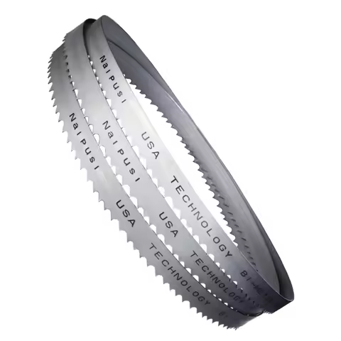 4115 3505mm M42 HSS Bimetal Bandsaw Blade for Metal Cutting Machine Stainless Steel Copper Steel Bi-