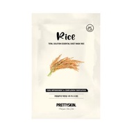 PRETTYSKIN - Pretty Skin - Total Solution Essential Sheet Mask - 1pc - Rice