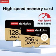 Lenovo-Select Micro SD-Memory-Card 32GB/64GB/128GB/256GB MicroSDXC 130 MB/s Full HD 4K UHD  UHS-I  U3  A2 V30  Expanded Storage for Android