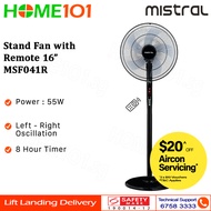 Mistral Stand Fan 16 Inch with Remote Control MSF041R