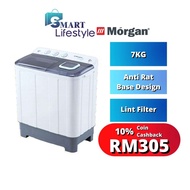 Morgan Semi Auto Washing Machine (7kg) MWM-B1370SA