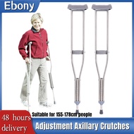 [SG SELLER LOCAL STOCK] Underarm Crutches Arm Support / Shoulder Crutches/ Adjustable Height / Light Weight (underarm)
