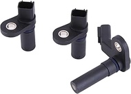 Set of 3 Camshaft Position Sensor Compatible with Ford F-150 E-150 E-250 E-350 1991-2019,Crankshaft 