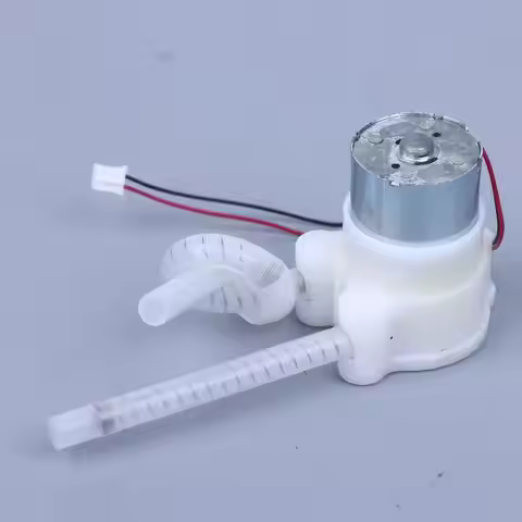 1Pc Compact Lab Ink Sampling Pump DC 3V 3.7V 5V Small-sized Peristaltic Dosing Pump Micro Self-primi