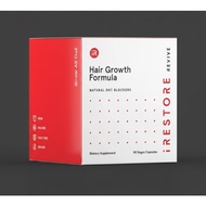 iRestore REVIVE Hair Growth Formula (Supplement for Thinning Hair Loss with Natural DHT Blockers & B