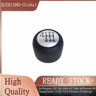 6 Speed Gear Shift Knob for Peugeot 307 308 3008 407 5008 807 Partner B9 Tepee Citroen C3 A51 C4 C4 