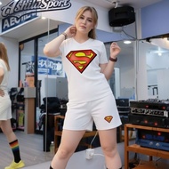 SPORTS SUIT SXB SPORT INDONESIA SUPERHEROWanita Sport Top Woman Baju Sukan Perempuan