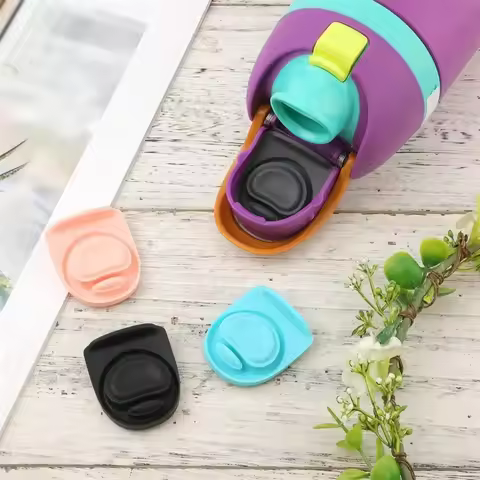 4pcs Silicone Replacement Stoppers Compatible with Owala FreeSip Water Bottle Top Cap Gaskets for 16