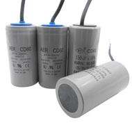 CD60 Capacitor Motor Starter Capacitor 100/200/250/300/400/500UF 450V Motor Capacitor