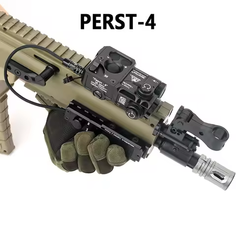 Zenitco Perst 4 Perst-4 Combined Device PEQ (Green And IR) For Airsoft Weapons Rifle AR15 AK47 PEQ15