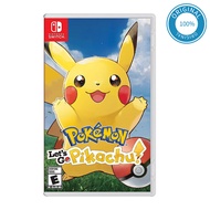 เกมNintendo Switch Pokemon: Let S Go Pikachu! พร้อมโปเกบอลพลัสแพ็ค