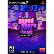 PS2 Game GTA Vice City Remix Alpha