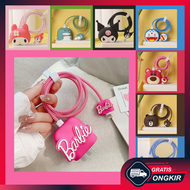 Gratis Ongkir - Set Pelindung Kabel Charger HP / Set 4 in 1 Cover Charger HP / Set Pelindung Kabel 4