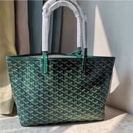 GAOY Goyard Genuine Leather Tote Bag Single-Sided with Mother and Child Bag Fashion Leather Large Capacity Shopping Bag Tote Dog Teeth Womens Bag